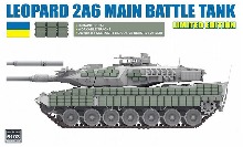RFM5103 1/35 Leopard 2A6 w/Ukraine Decal,Kontakt1 ERA,Workable Tracks